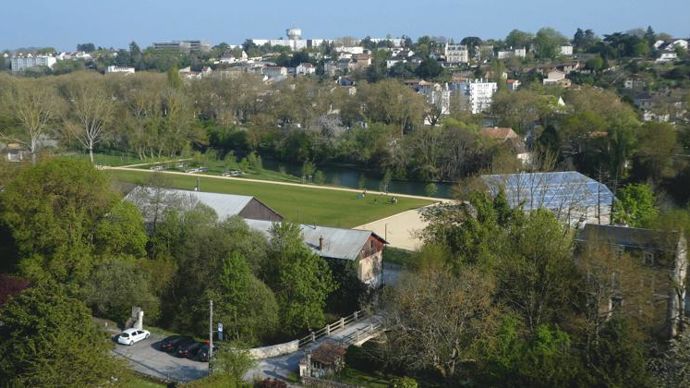 17.Catégorie « maîtres d’ouvrage publics et bailleurs sociaux, espaces à dominante naturelle », médaille d’or, Poitiers (86), îlot Tison. ©Ville de Poitiers 